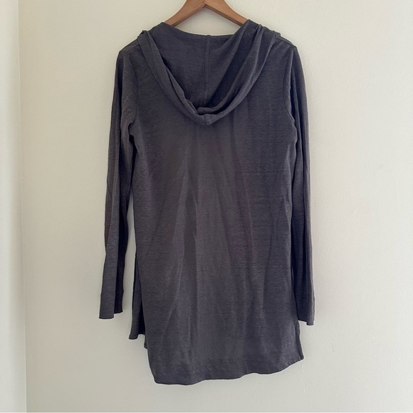 Cynthia Rowley Linen Hooded Cardigan - Picture 3 of 3